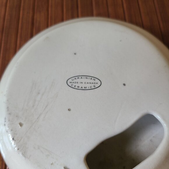 Two Ukrainian Vases/ Ashtray/Glass Mug - Picture 8 of 10